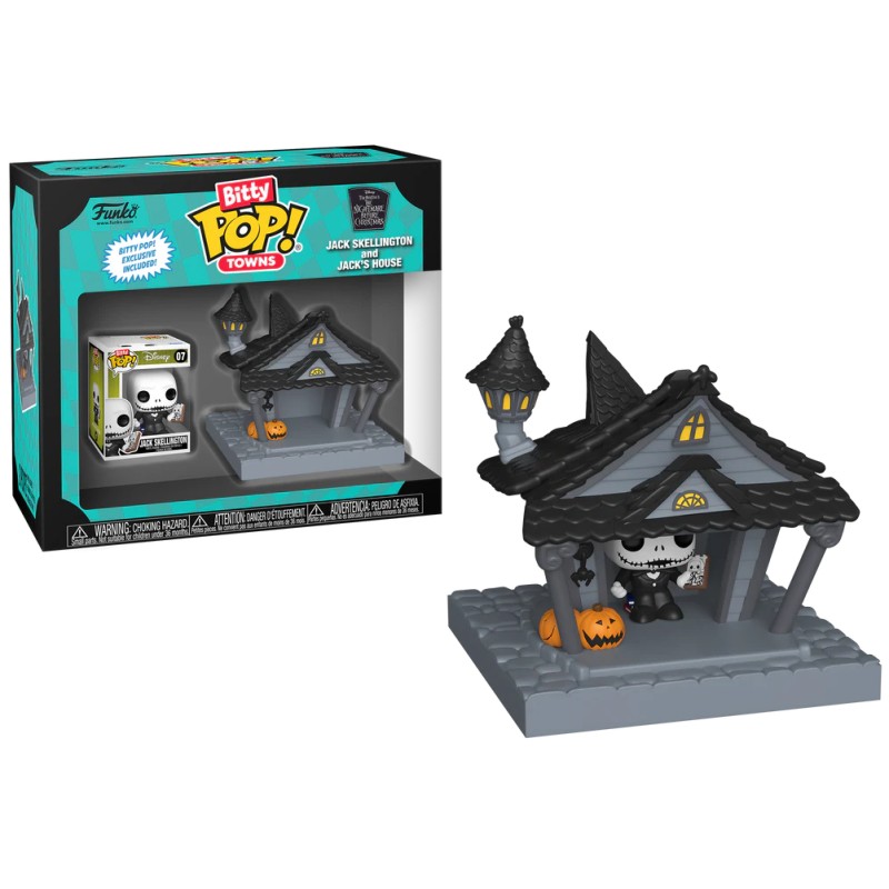 Pop! Bitty Town: The Nightmare Before Christmas- Jack and Jack's House